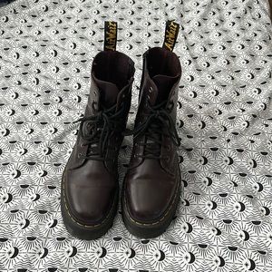 Dr. martens Burgundy Jadons!!! womens 9